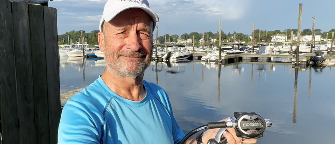 Timothy Carey 2023 scuba day winner